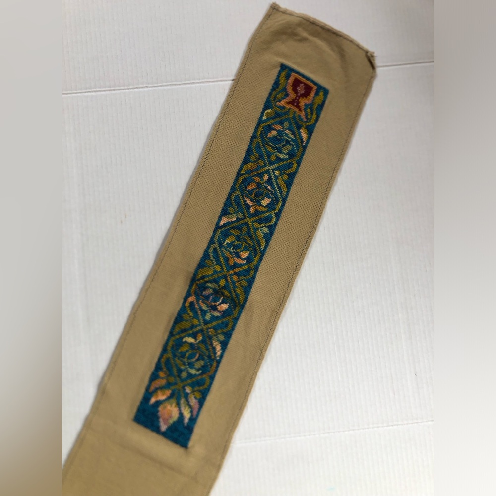 Handcrafted Religious Needlepoint